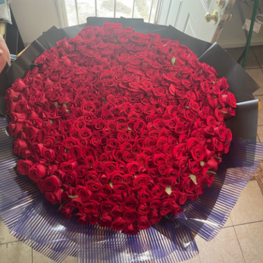 Ramo de 500 rosas en Ciudad Juárez